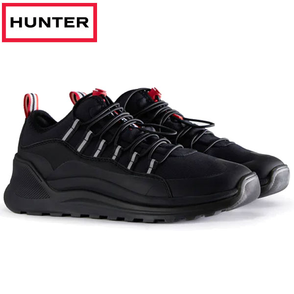 ハンター HUNTER メンズ トラベル ミッド トレーナー スニーカー MFK1000PTP-BLK