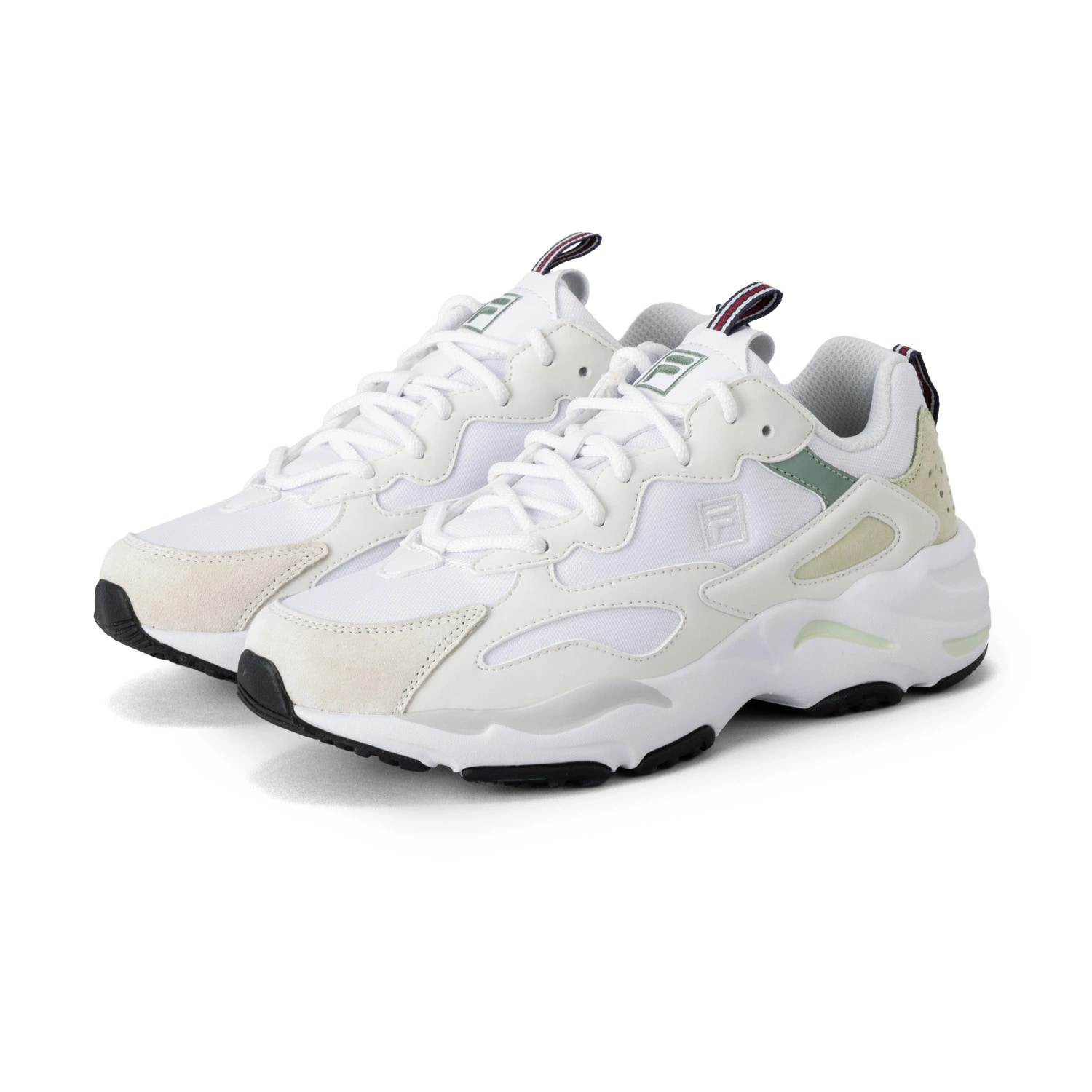在庫限り outlet / 処分品 FUFW25053109 RAY TRACER BOX WHITE/LILLY WHITE/GREEN カジュアルスニーカー