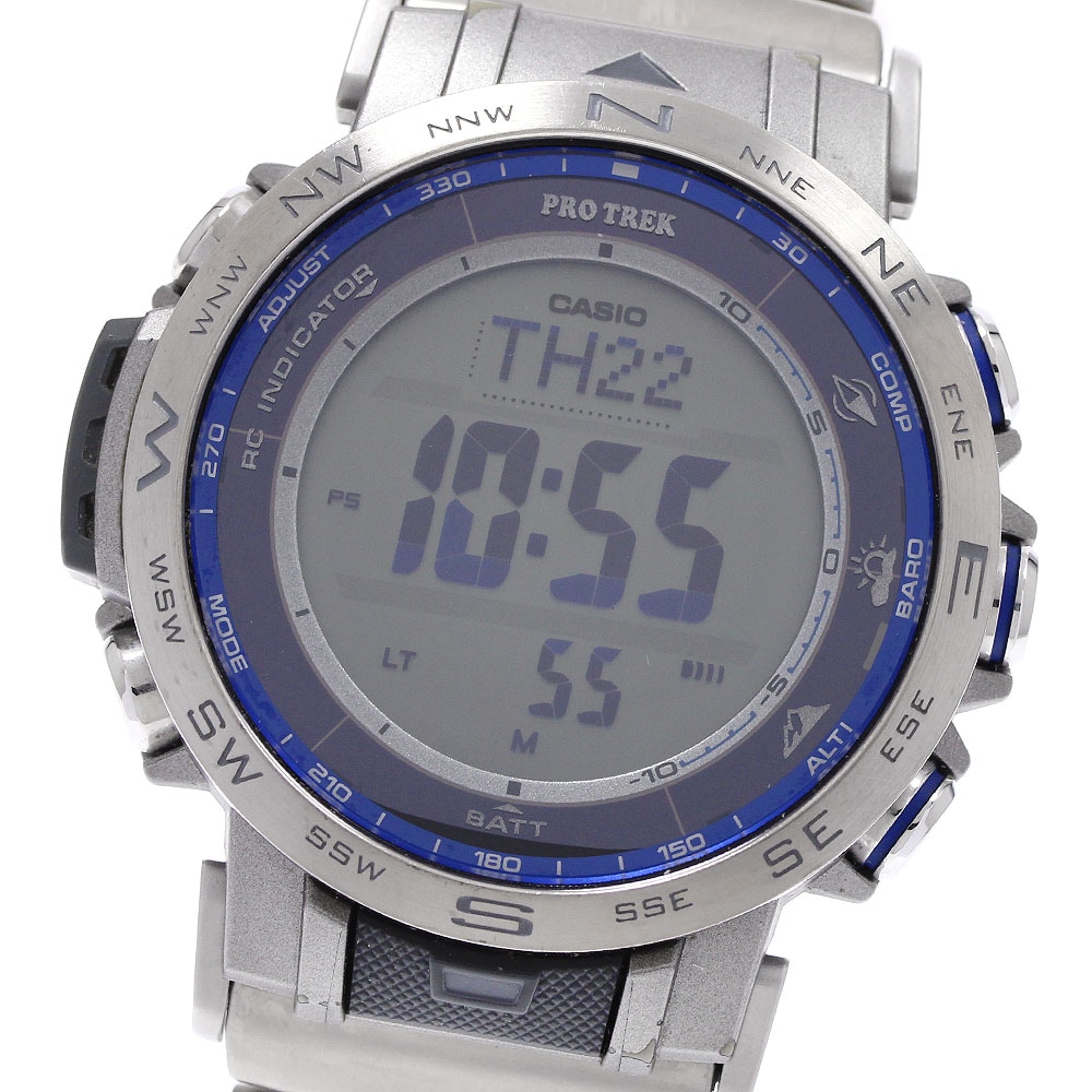 カシオ CASIO PRW-31YT-7JF プロトレック ソーラー電波 メンズ 箱・保証書付き_939318【中古】