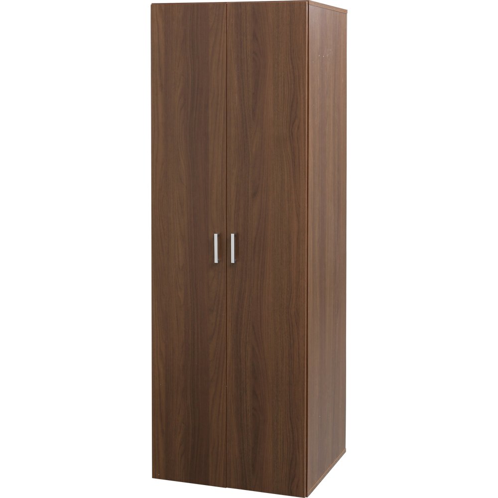 ワードローブ 幅59.2×奥行54.9×高さ180.2cm オフホワイト WDR-1860