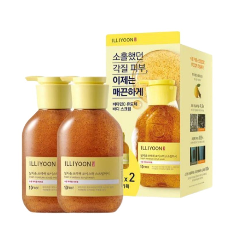 フレッシュモイスチャー スクラブウォッシュ 400ML 2入 企画
