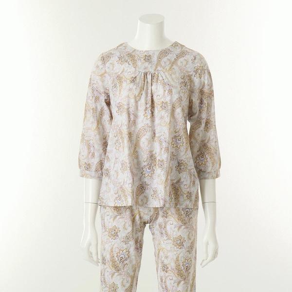 ペイズリー柄の女性用トップス女性用室内着トップスVEVA103WGDCSG