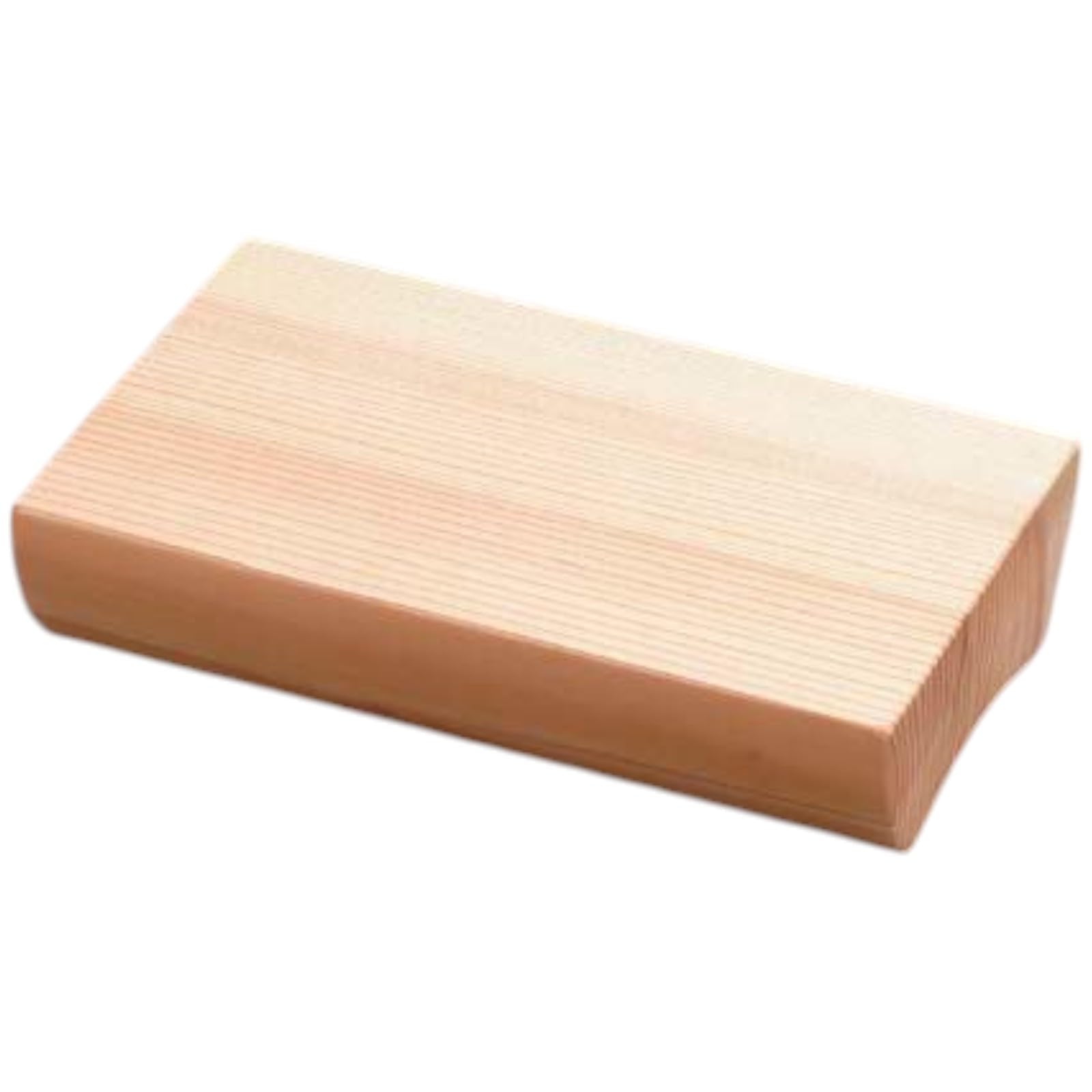 J-kitchens 寿司 皿 （ 長方形 お皿 ） 木製 8.5寸七福杉盛台太クリアー塗 割れにくい皿 日本製