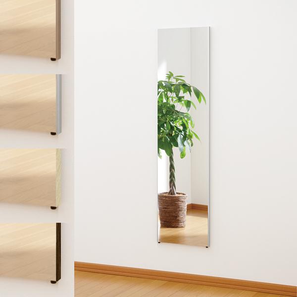 壁掛け鏡 ウォールミラー 姿見 マグネット 磁石 40×140cm 姿見鏡 フィルムミラー 割れない きれいに映る 軽い 軽量 おしゃれ 玄関 インテリア リビング REFEX