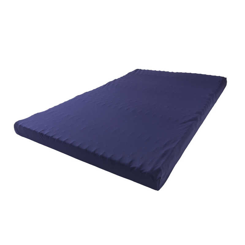 アイリスオーヤマ　IRIS OHYAMA　セブンフィットマットレス 厚み8cm (セミダブルサイズ/約幅115×長さ198×厚み8cm/ネイビー)