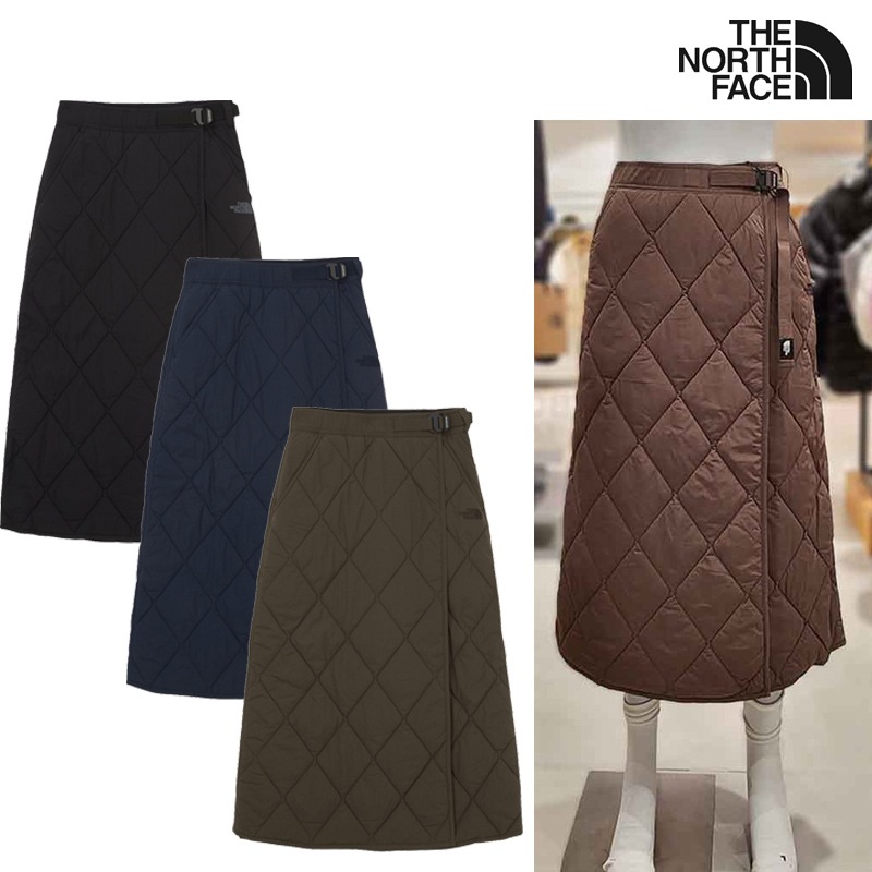 NK6NR86A WS COVE V SKIRT 25FW 新作 キルティングロング 防寒 秋冬ボトム デイリー タウンユース レディース 通勤 通学 きれいめ コーデ提案 ブーツ ソックス 秋冬向け