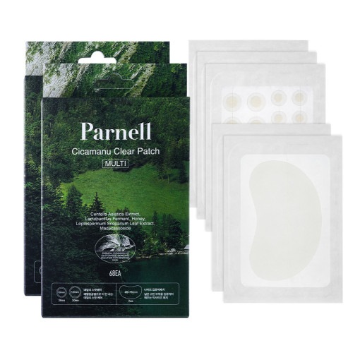 パーネル シカマーヌ クリア パッチ[マルチ] 68EA 2個
