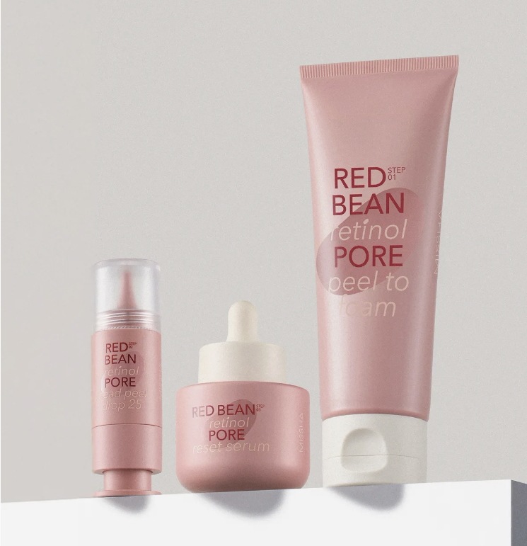 [NEW] RED BEAN TETINOL 3ステップ毛穴ケアセット