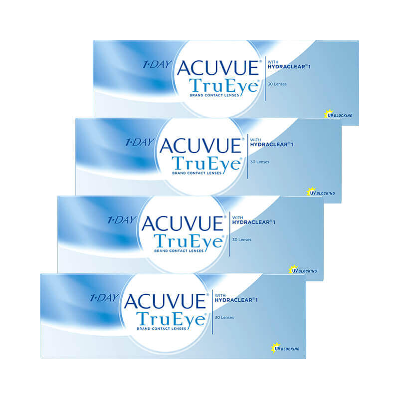 30枚入 [ 4箱 ] ワンデーアキュビュー トゥルーアイ 12,628円