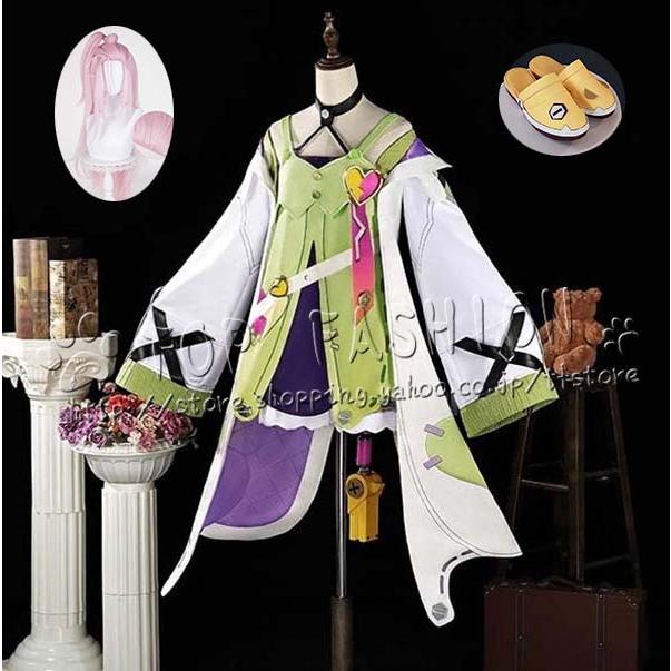 【工場直売 品質保証】原神 げんしん genshin 風 アイノ Aino コスプレ 衣装 ウィッグ 靴 ハロウィン 変装 仮装 コスチューム アニメ