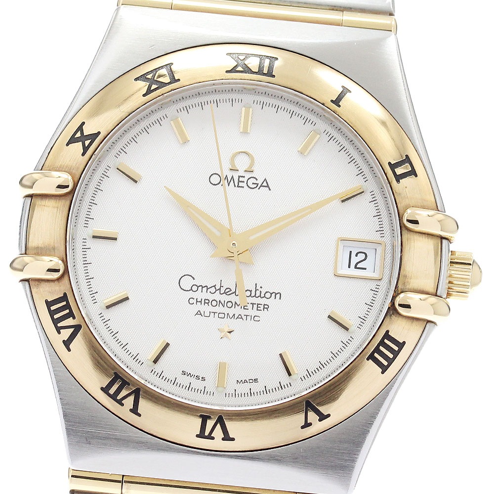 オメガ OMEGA 1202.30 コンステレーション デイト 自動巻き メンズ 良品 箱・保証書付き_883726【中古】