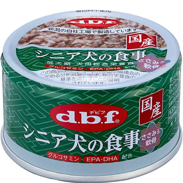 デビフ シニア犬の食事 ささみ＆軟骨 85g×24缶