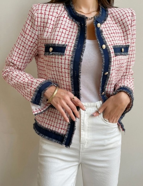 ツイードジャケット