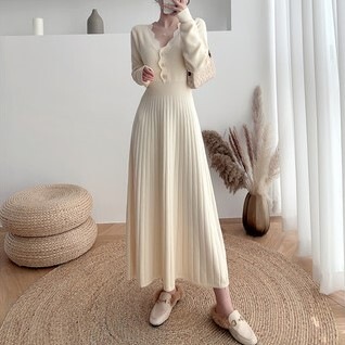 マタニティワンピ ニットワンピース リブニット 切り替えデザイン マキシ マキシ丈 Vネック 袖あり 長袖 伸縮 スリム 細身 ストレート Aライン カラバリ豊富 ニット キュート かわいい ラブリー