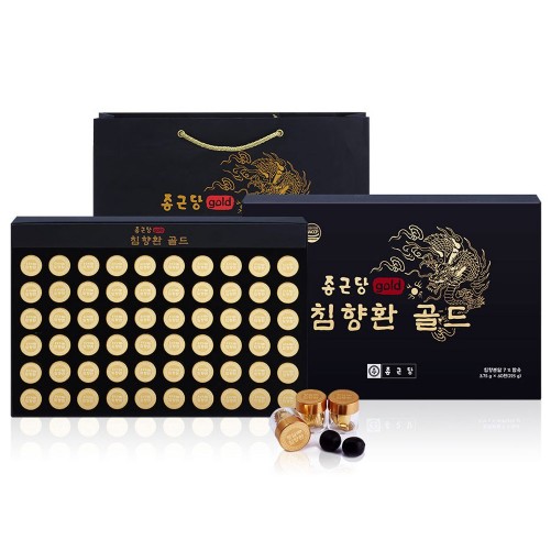 鍾根堂/沈香丸 ゴールド225g（3.75g·60個入）/韓国直送