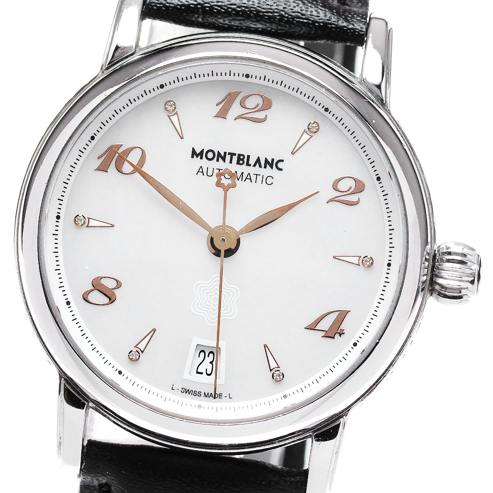 モンブラン MONTBLANC 7227 マイスターシュテック デイト 自動巻き メンズ _838064【中古】