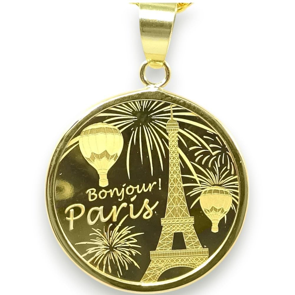 コインジュエリー ペンダント/エッフェル塔（Eiffel Tower） 2.0g 約1/10ozサイズ SWISS MADE 999.9 FINE GOLD / 限定1000枚 59,880円