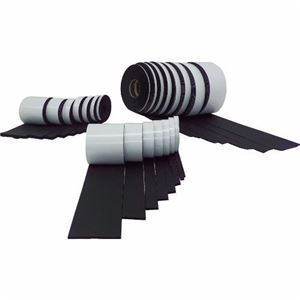 タフロングEPDMテープ 10mmx15mmx10m ブラック TAFLT-1015-10M 1巻