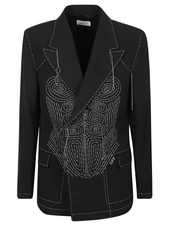 OFF WHITE Men Jacket OMEW001S23FAB0021001 Black