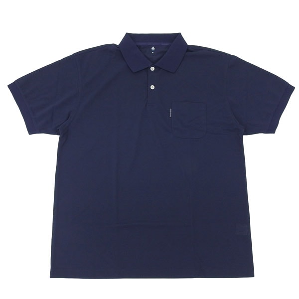 モンベル ポロシャツ メンズ 鹿の子 カノコ 半袖 S M L XL ネイビー WIC. ポロシャツ RM1114228DKNV mont-bell