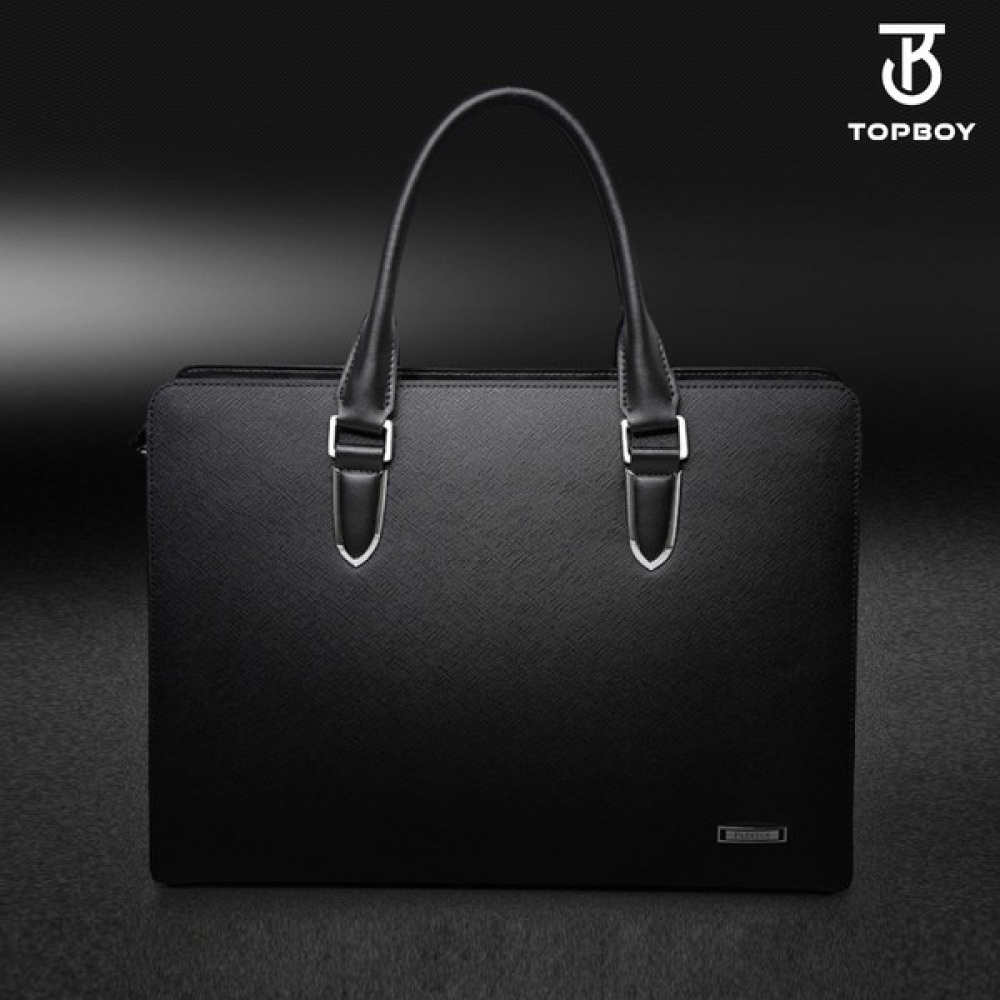 (TOPBOY) ビジネスレザーブリーフケーストートバッグ (BP039)