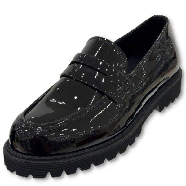 履き心地が良く足が楽な女性用ポートフォリオコンフォートローファーPFCFHQ552BK 9,043円