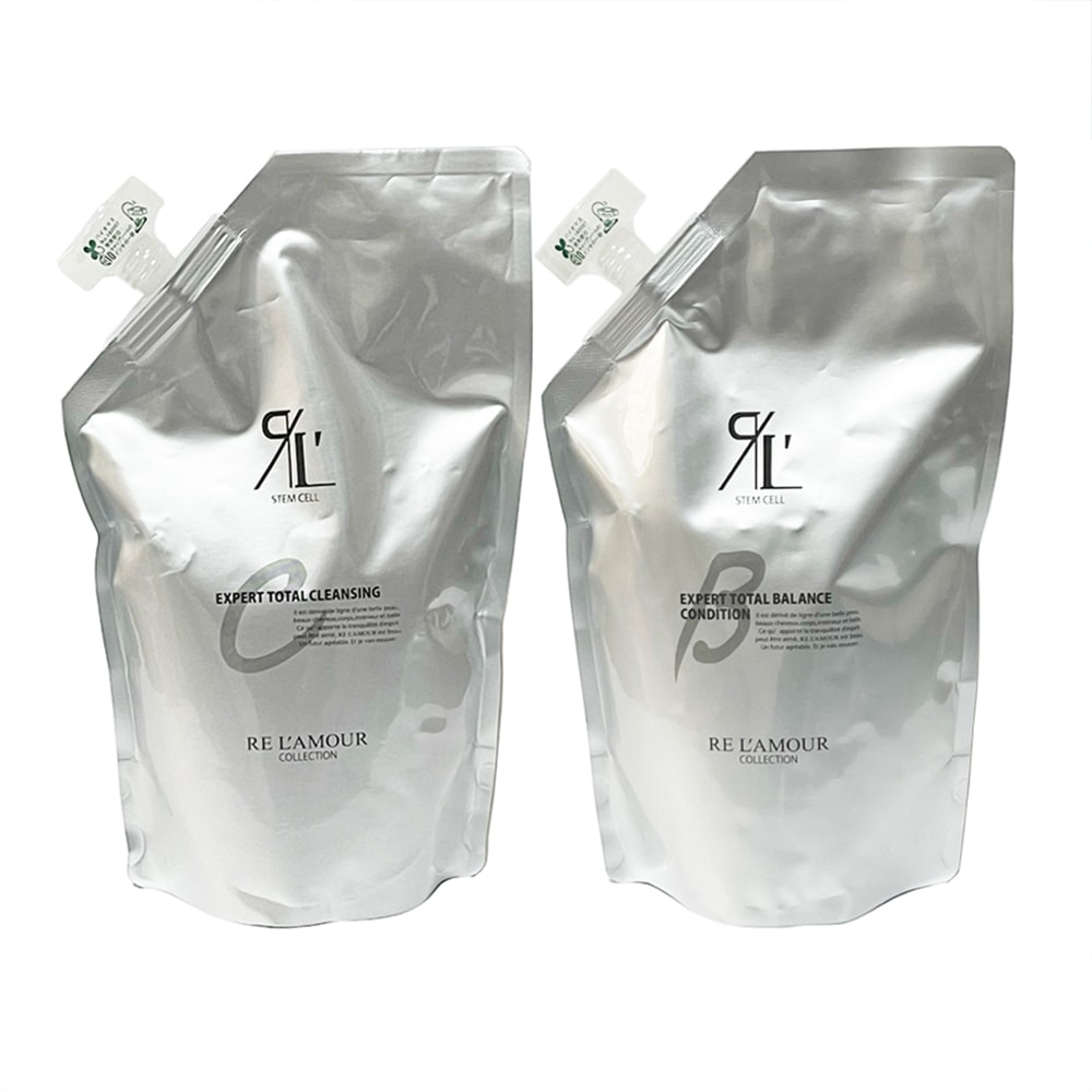 エキスパート トータル クレンジング500ｍｌ＋バランスコンディション500ｍｌ　正規品保障 　頭皮毛髪を清浄し毛髪につやを与えます毛髪に潤いとコシを与えすこやかに保ちます