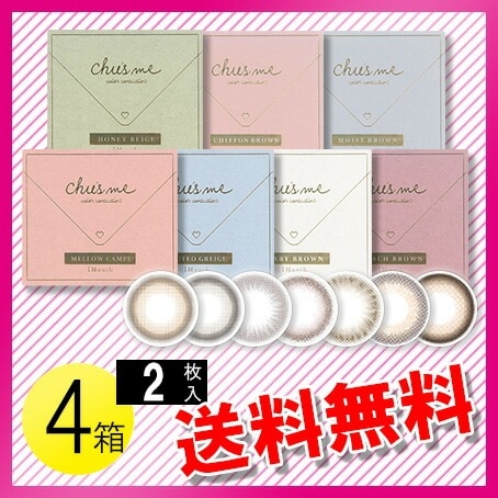 チューズミー マンスリー 2枚入×4箱 / メール便