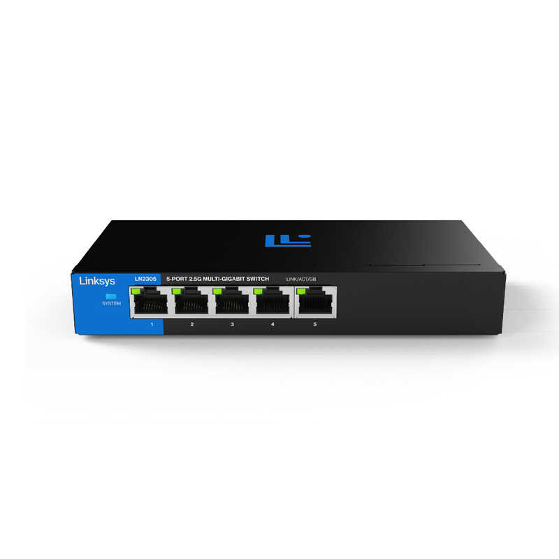 LINKSYS　LINKSYS 5-PORT 2.5G MULTI-GIG UNMANAGED SWITCH　LN2305-AH