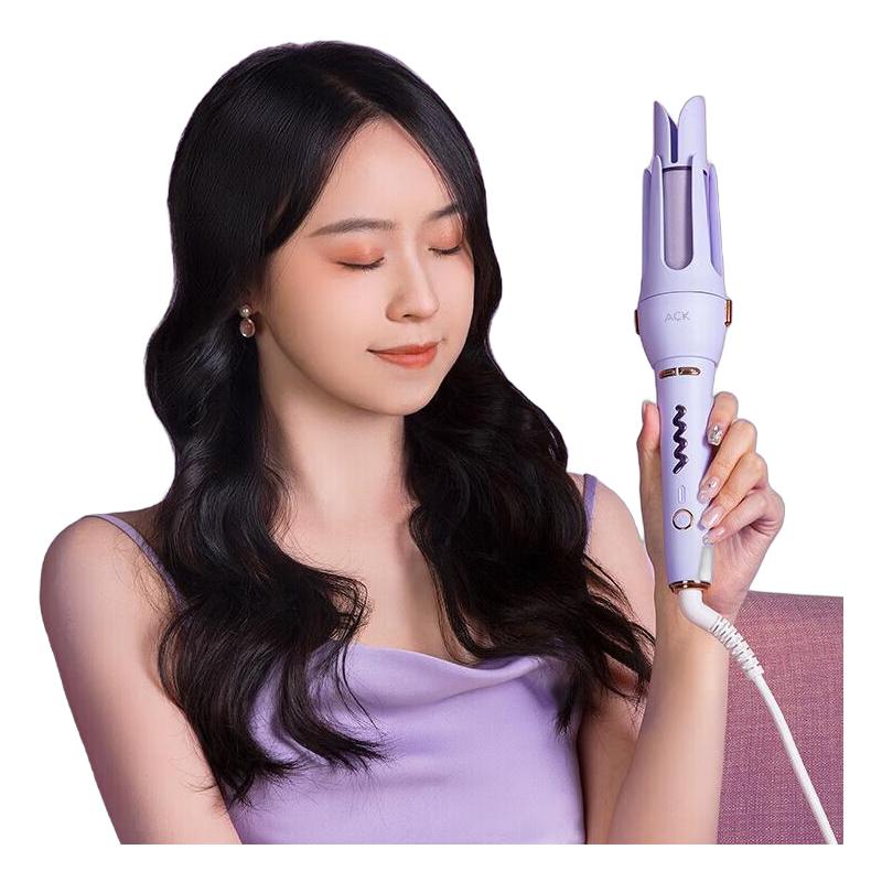 女性用全自動カーリングワンド怠惰な大きなカーリングワンド電気パーマ髪を傷つけない大きなウェーブ長時間スタイリング32mmの大きなカーリングワンドガールフレンドへのホリデーギフト500030%までに制限