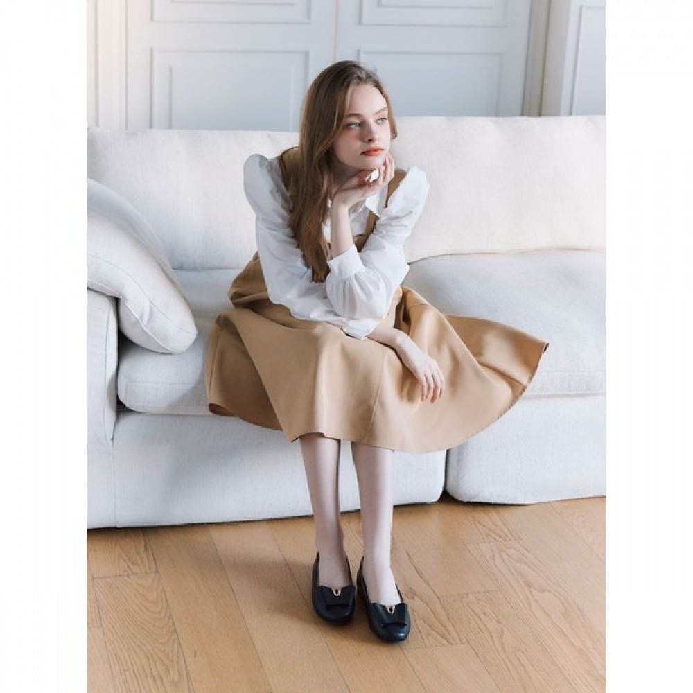 (Mook) 女性用エリンリボンフラット3色 7,184円