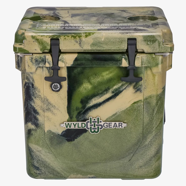 ワイルドギア WYLDGEAR ハードクーラー 25Q（24L） フォレストカモ 容量：24L #HC25-17F