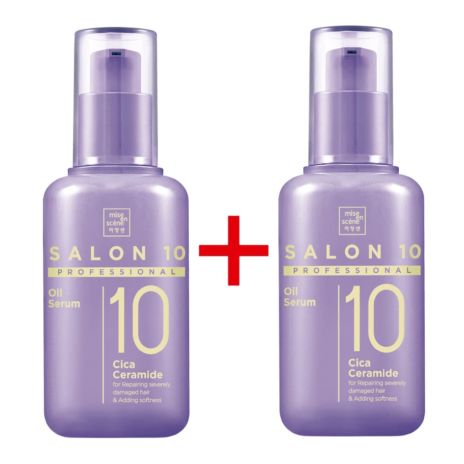 [NEW]サロン10 プロフェッショナル シカセラミドオイル セラム 60ml+60ml