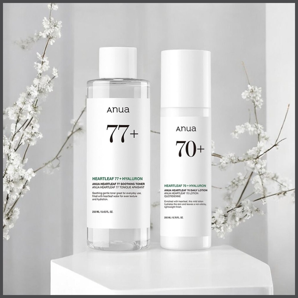 ANUA(アヌア)ドクダミスージング2STEPセット(化粧水＋乳液) ゆらぎ肌スージングケアセット 水分保湿 オールインワン しっとり化粧水 水分感たっぷり 水分保湿 オイリー混合肌 脂性肌 スキンケ