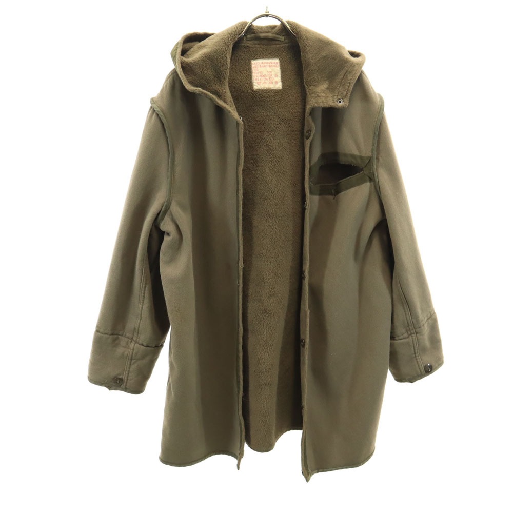 ドイツ軍 90s 1990年 オールド ライナー コート GR12 オリーブ系 GERMAN MILITARY ミリタリー メンズ