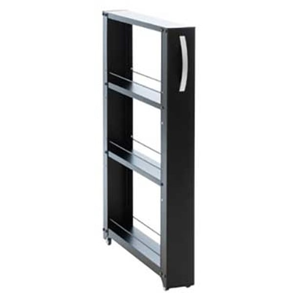 NWL-100K ブラック トールワゴン ロータイプ 幅10cm