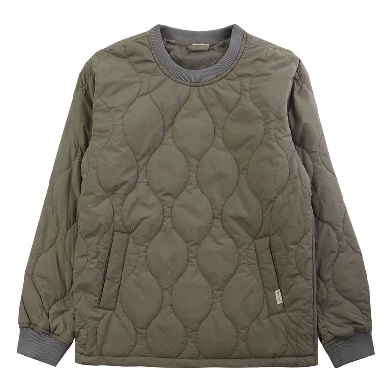 共用リサイクルキルティングスウェットシャツ S24WUFHT02 DK