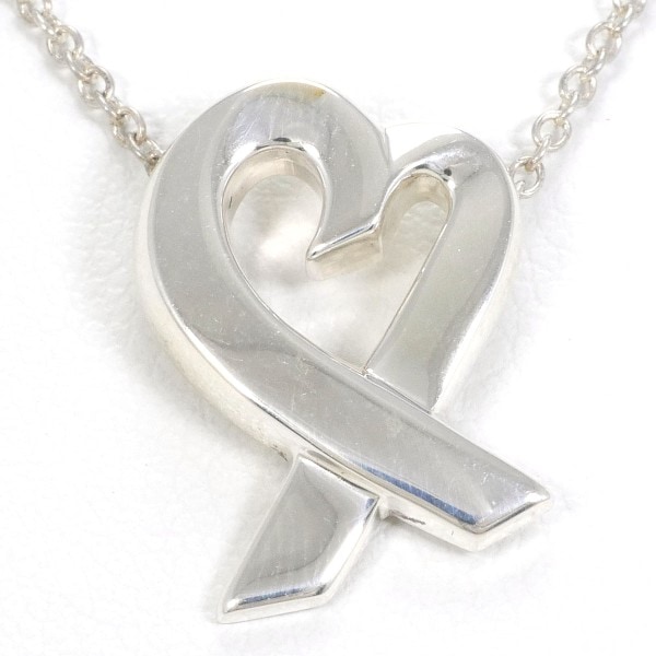 ティファニー ラビングハート シルバー ネックレス 総重量約3.0g 約42cm ジュエリー 中古