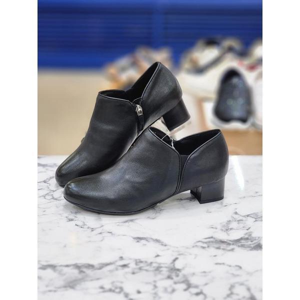 セーブゾーン05 女性4Cm굽양가죽부티구두 OPPQAN426 (40922163)