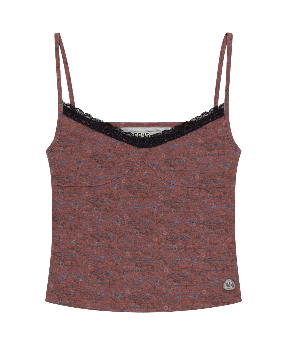 【COYSEIO】 DOODLE SLEEVELESS : REDTシャツ・カットソー