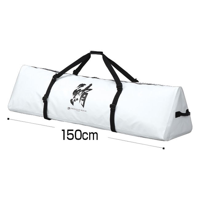 プロックス PX257150W 保冷トライアングル鮪バッグ 150(ホワイト) PX257150W