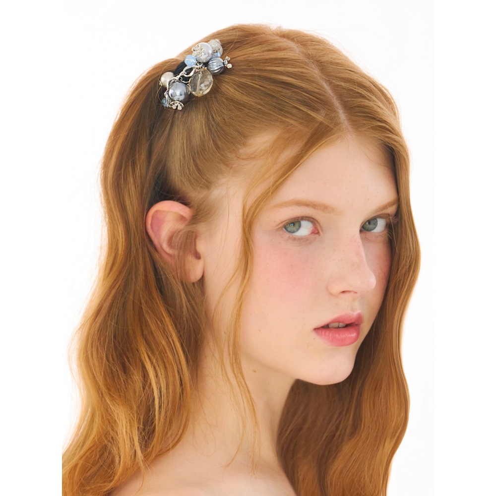 Jean Paul Clarisse パステルパールビーズポニーテール LFPT0757