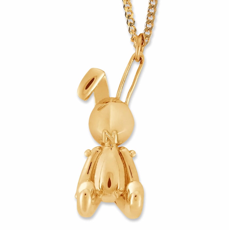 MINI BUNNY SILVER925 (18K GOLD PLATED)