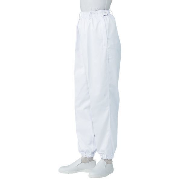 サカノ繊維 工場用白衣女子総ゴムトレパン ノータック 裾ゴム SKH113 ホワイト 5Lサイズ 5,213円