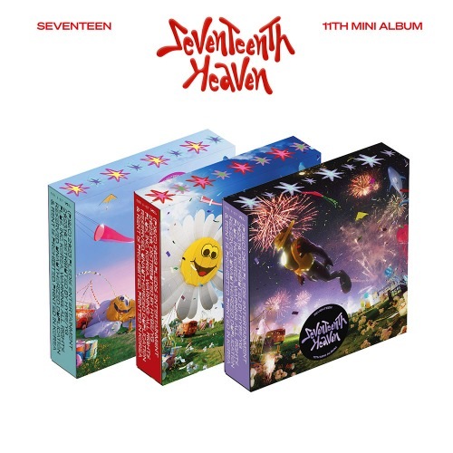 세븐틴 (SEVENTEEN) - 11th Mini Album SEVENTEENTH HEAVEN 3종세트