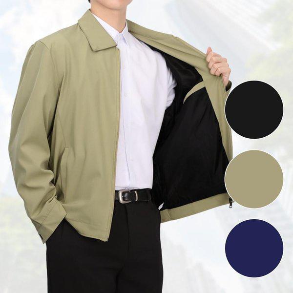 メンズベーシックウィンドブレーカースーツカラー ジップアップジャケット DMES-JKA-STS14199813 4,944円