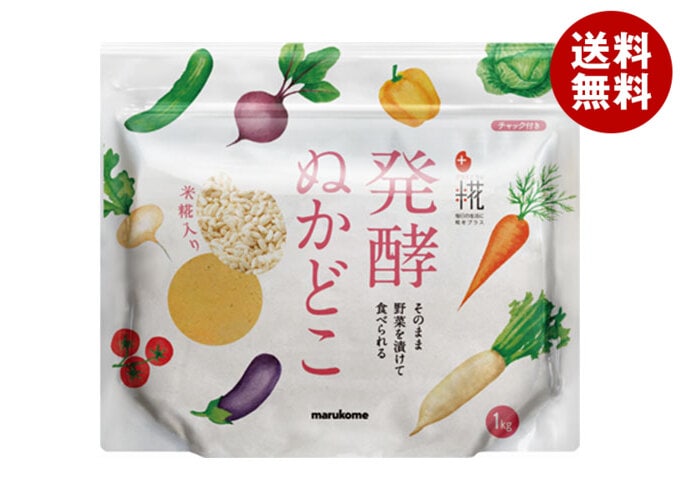 マルコメ プラス糀 発酵ぬかどこ 1kg×6袋入×(2ケース)