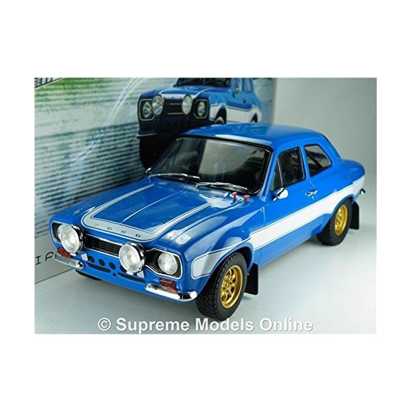 FORD ESCORT RS2000 MK1 CAR MODEL 1:18 SIZE FAST & FURIOUS 6 GREENLIGHT BLUE T34Z 並行輸入品 39,065円