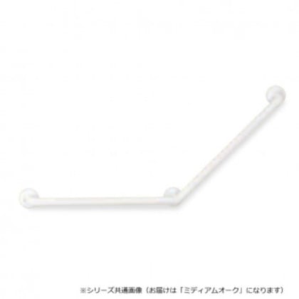 シロクマ どこでも手すり135度 ミディアムオーク BR-175 1200mm