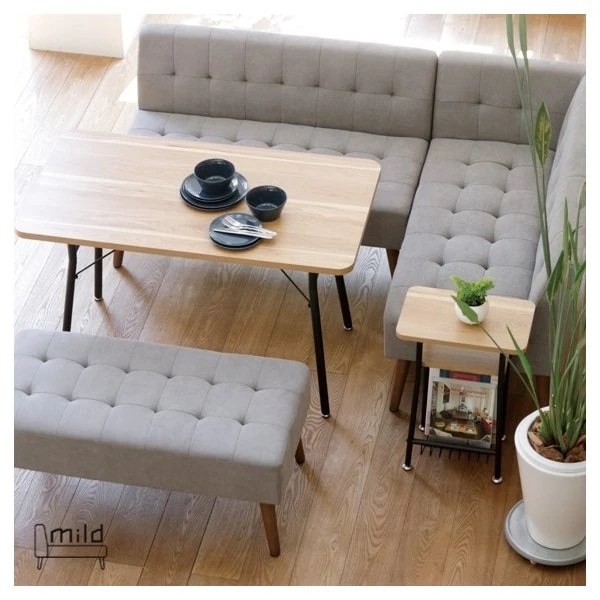 ミルド アームソファ（左肘） MLDLS001LGR